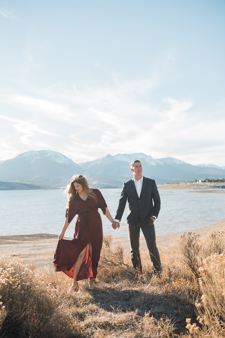 Dillon Colorado Whimsical Engagement with Chris and Taylor