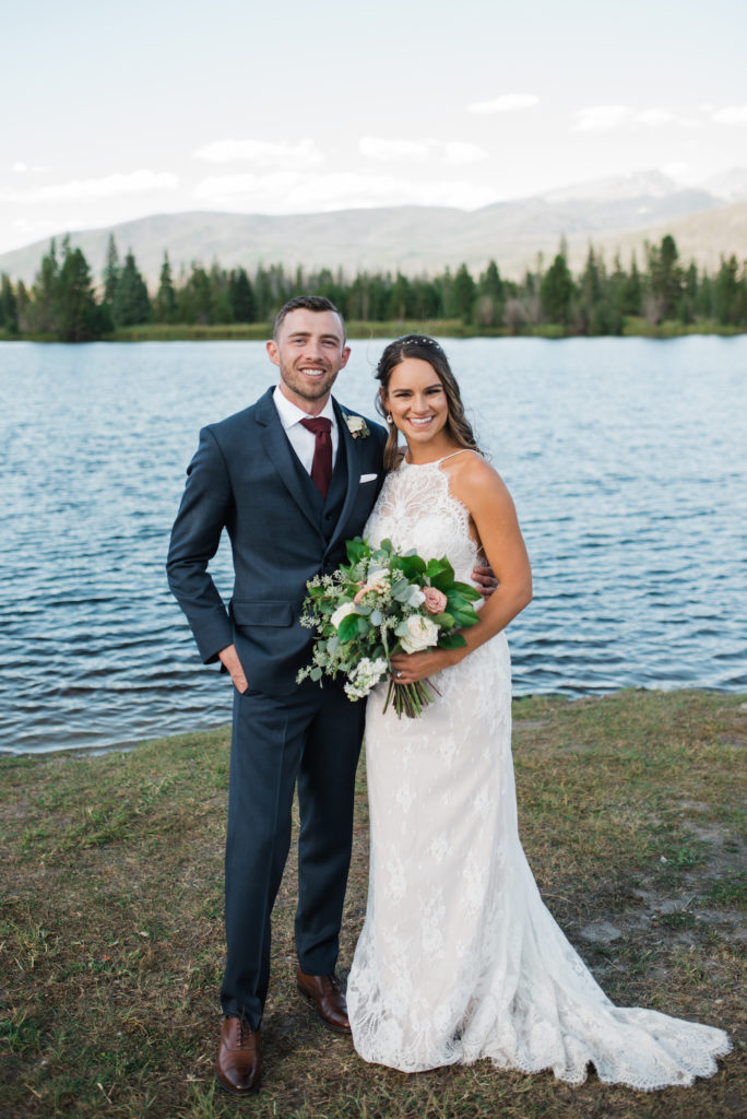 Kathryn and Phil at Grand Lake wedding
