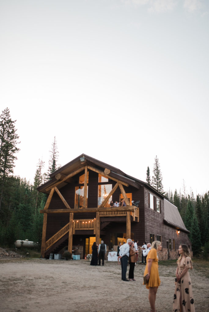 Cabin for Grand Lake wedding reception