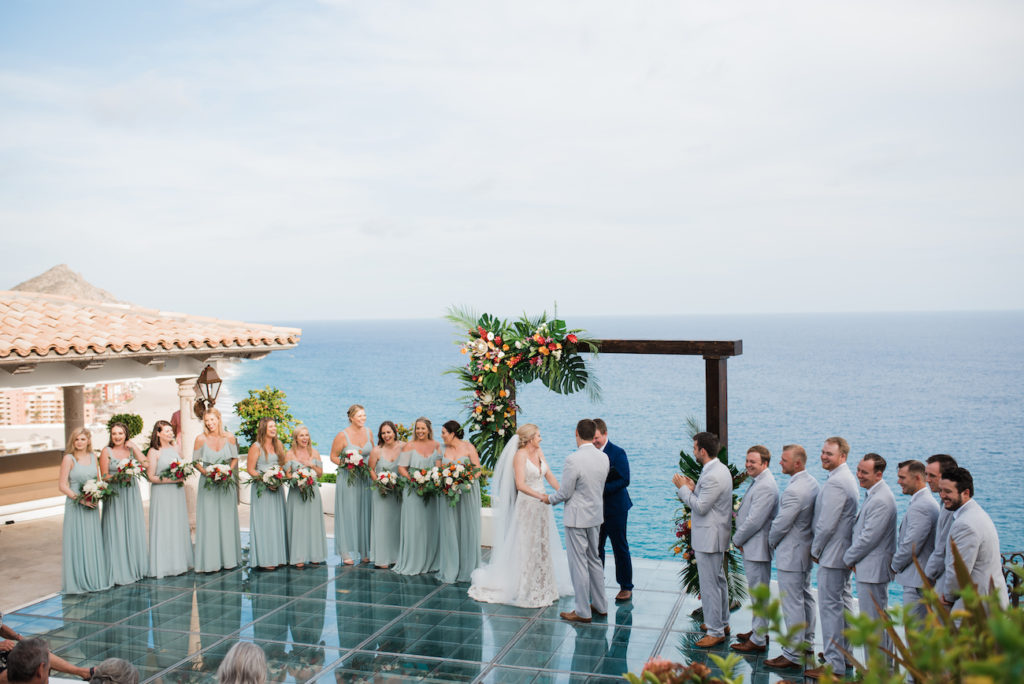 Cabo wedding views